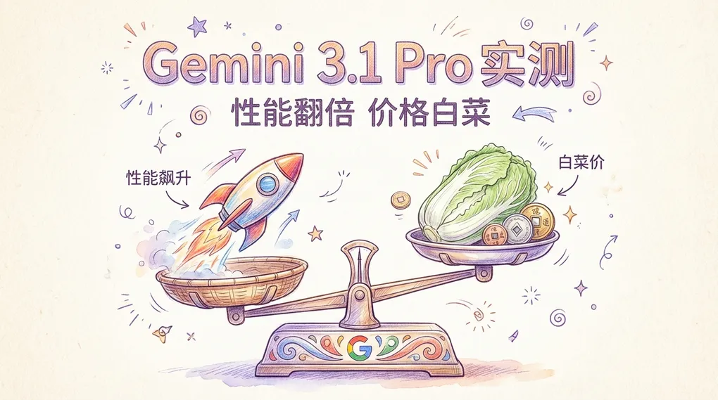 Gemini 3.1 Pro 出来了，聊聊我的实际体感